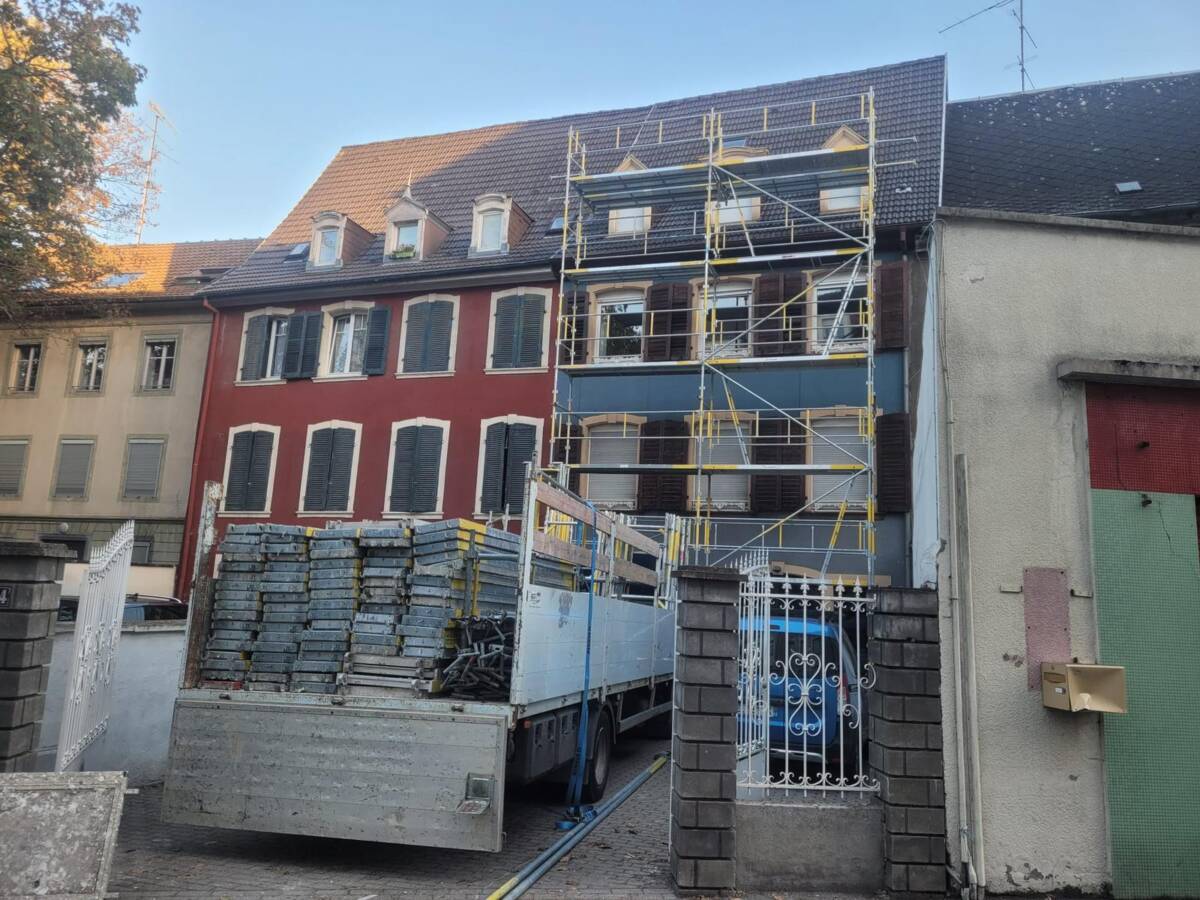 Une location et un montage d&#8217;échafaudages en Alsace Illzach